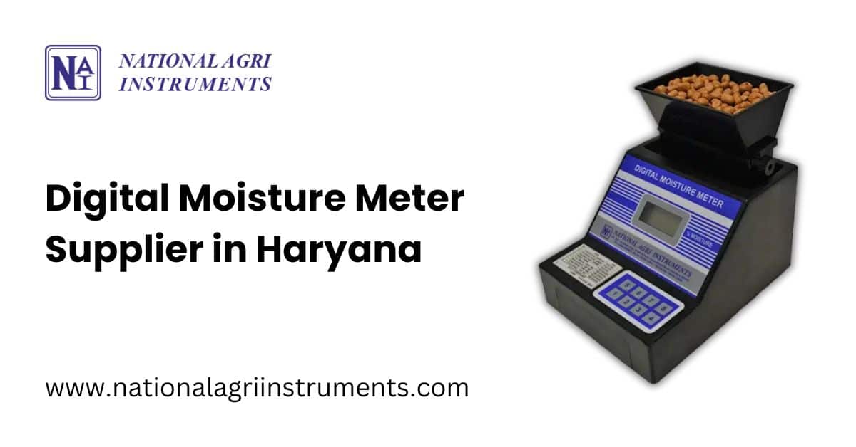 Digital Moisture Meter Supplier in Haryana National Agri Instruments